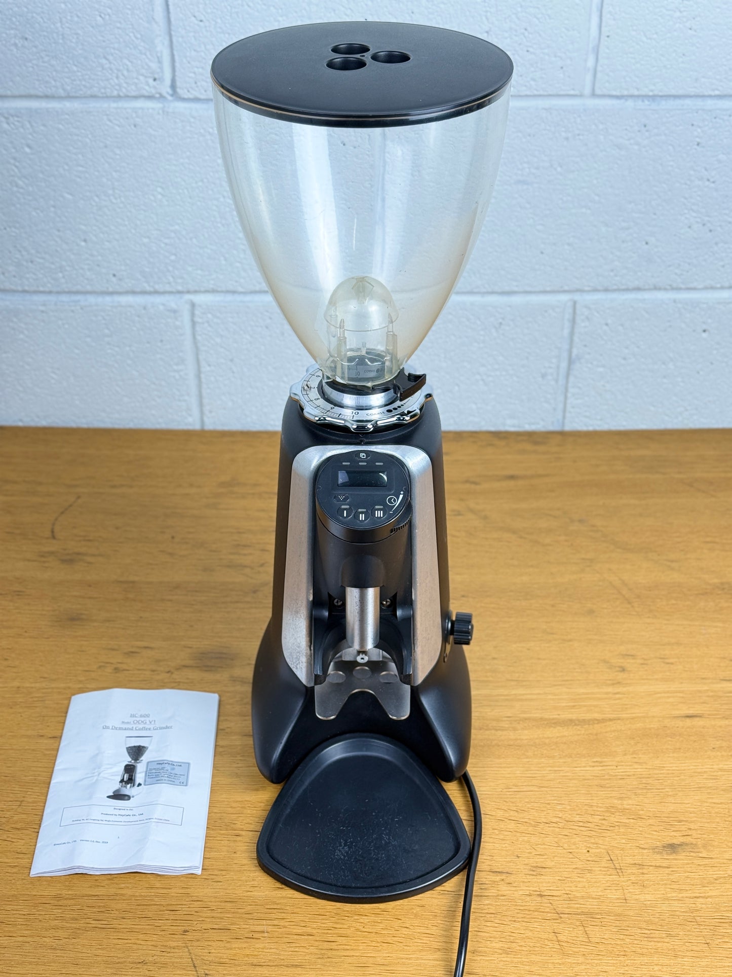 HeyCafe HC600 On Demand Espresso Grinder
